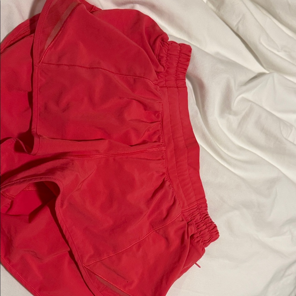 Women's coral Athletic Shorts